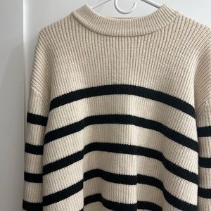ZARA STRIPPED SWEATER